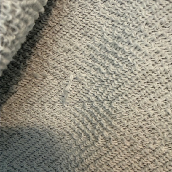 BUCKETLIST Women's Cowl Neck Sweater - Gray and Blue - Picture 5 of 5